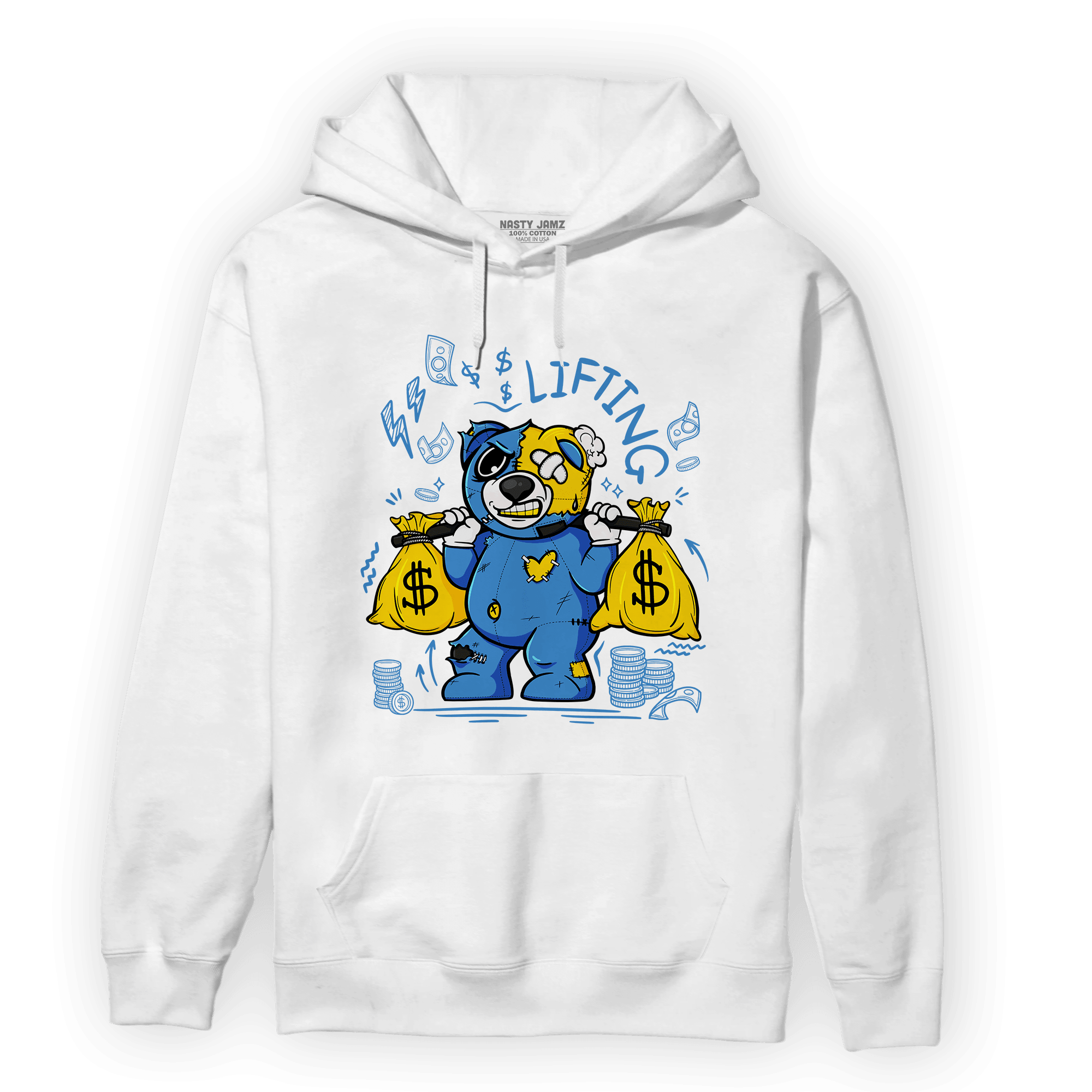 SB Dunk Bubbles Hoodie Match Money Lifting BER - NastyJamz