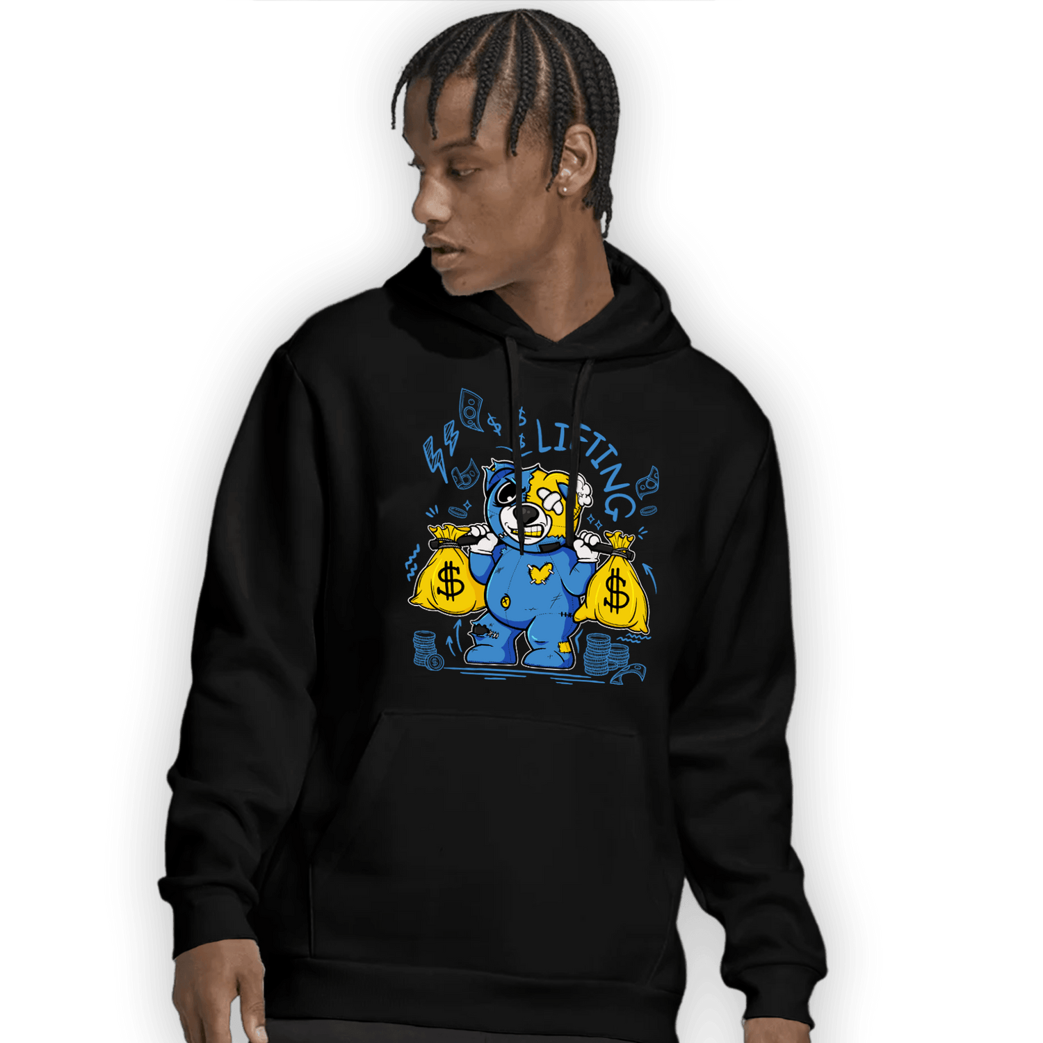 SB Dunk Bubbles Hoodie Match Money Lifting BER - NastyJamz