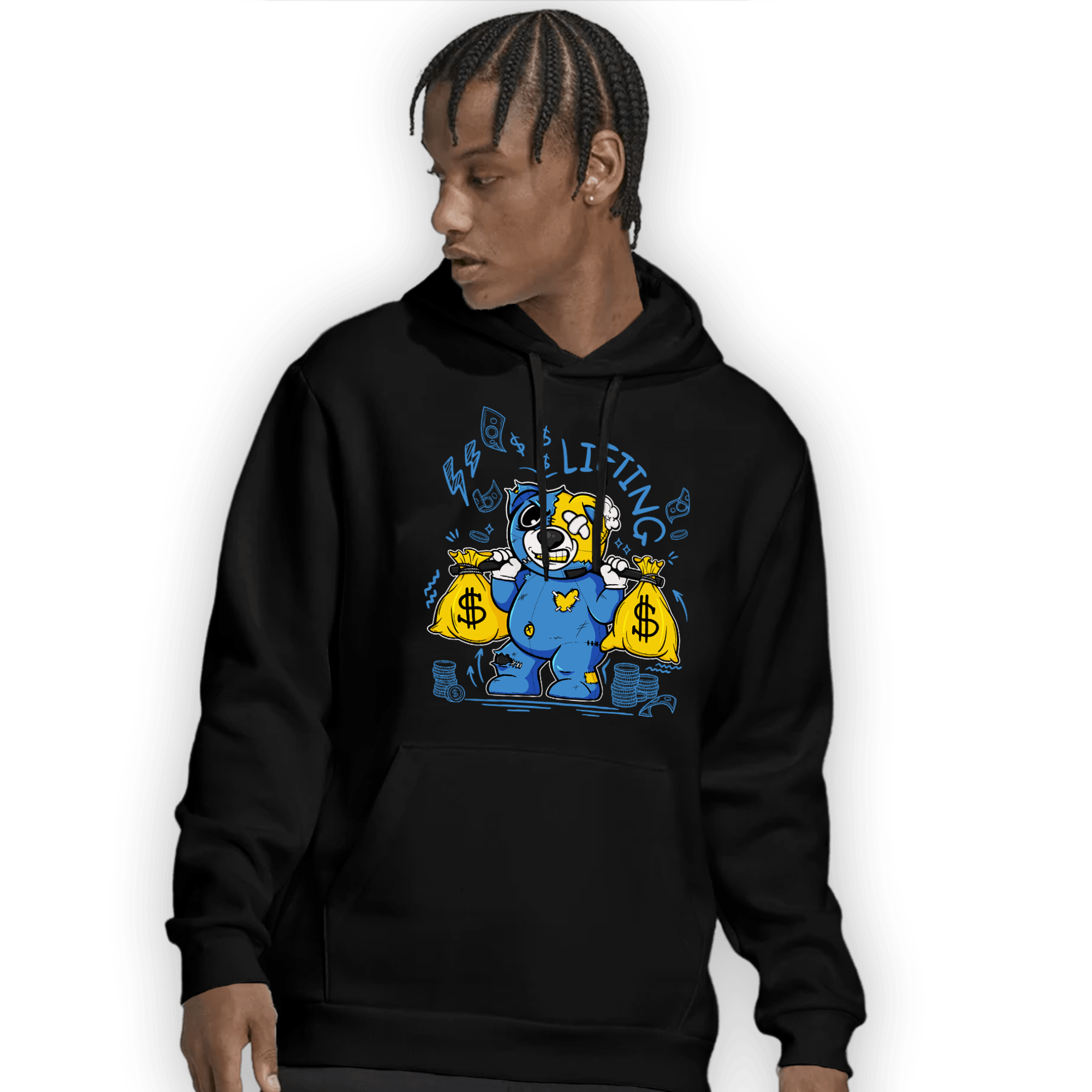 SB Dunk Bubbles Hoodie Match Money Lifting BER - NastyJamz