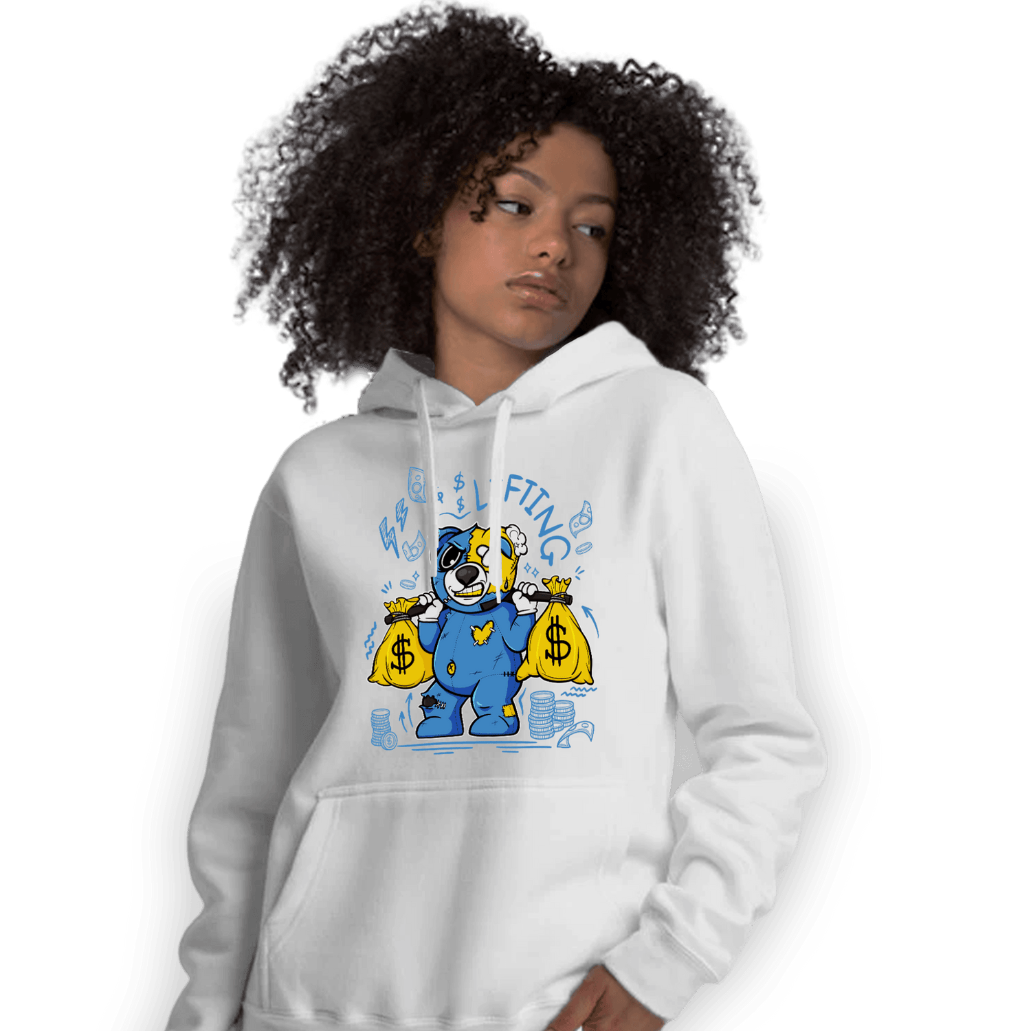 SB Dunk Bubbles Hoodie Match Money Lifting BER - NastyJamz