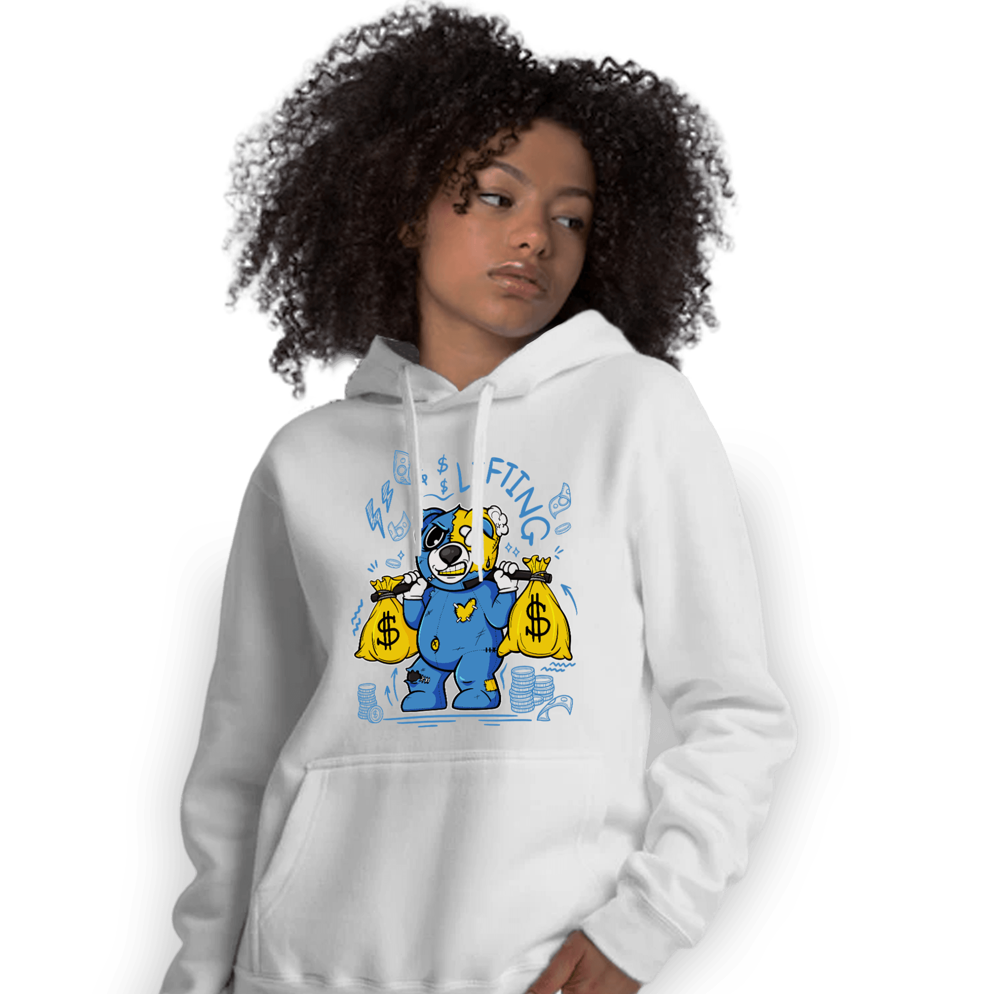 SB Dunk Bubbles Hoodie Match Money Lifting BER - NastyJamz