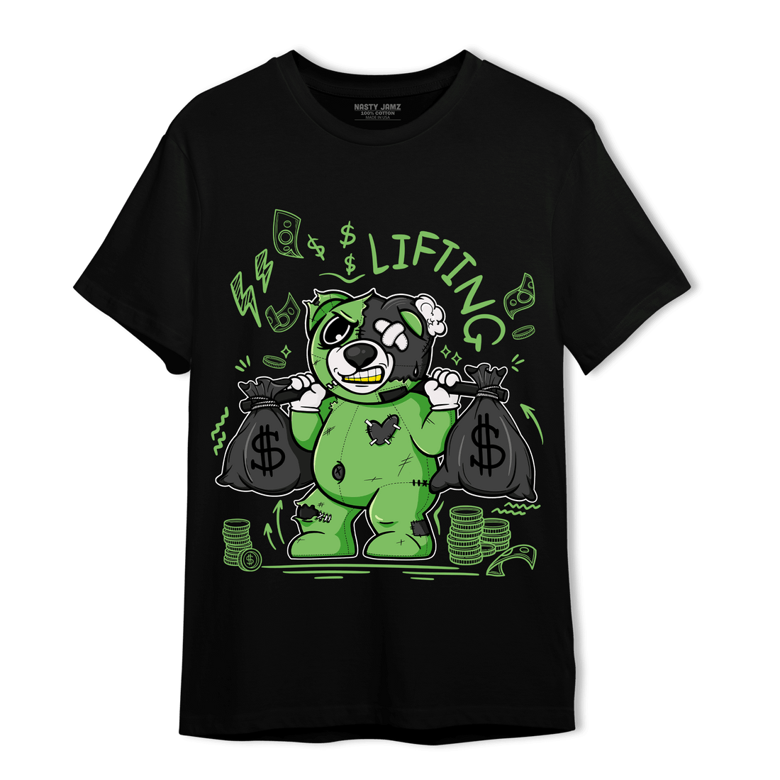 SB Dunk Buttercup T Shirt Match Money Lifting BER - NastyJamz