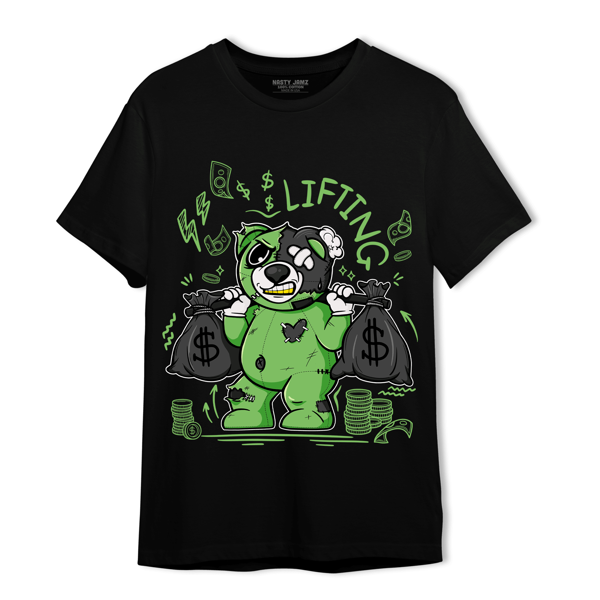 SB Dunk Buttercup T Shirt Match Money Lifting BER - NastyJamz