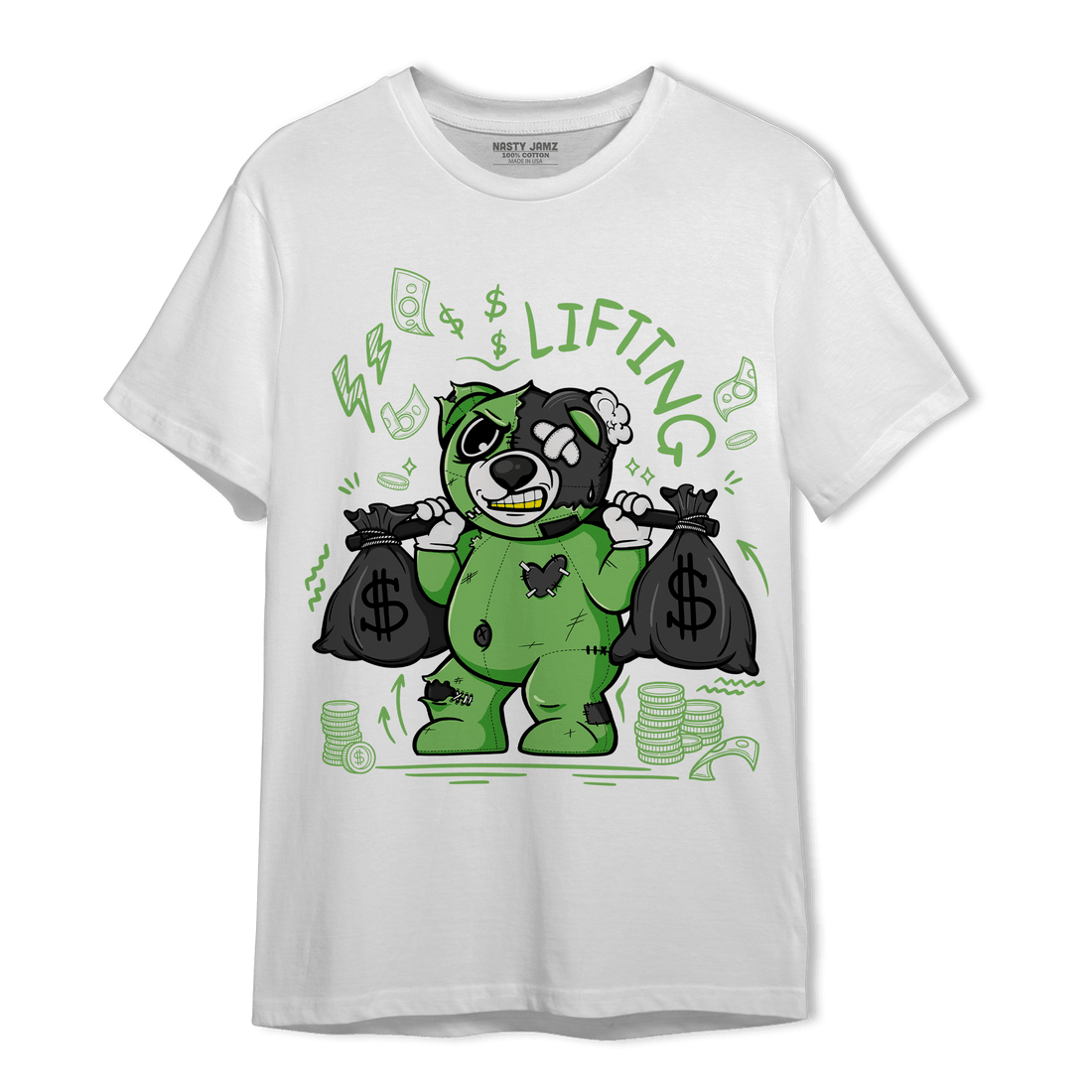 SB Dunk Buttercup T Shirt Match Money Lifting BER - NastyJamz