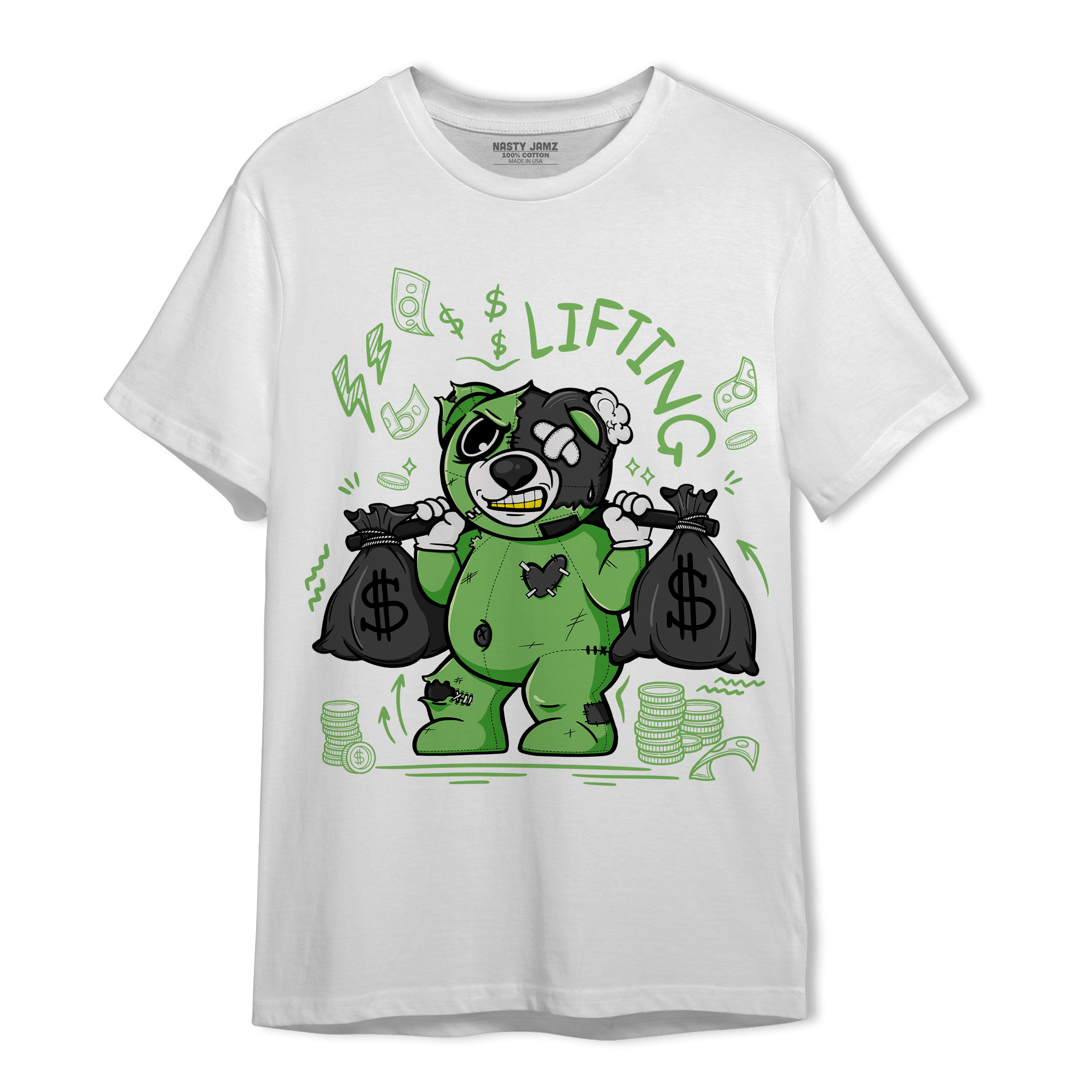 SB Dunk Buttercup T Shirt Match Money Lifting BER - NastyJamz