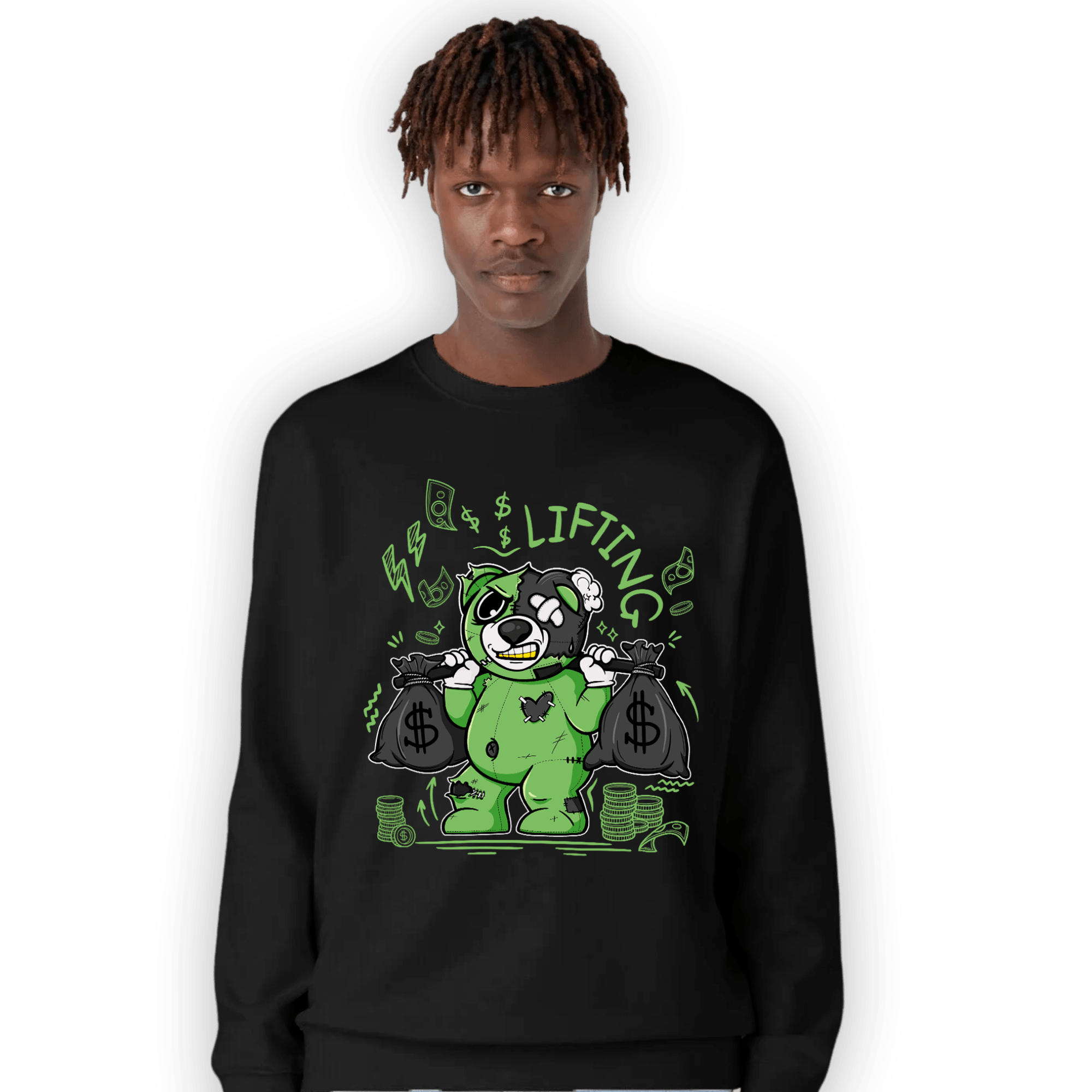 SB Dunk Buttercup Sweatshirt Match Money Lifting BER - NastyJamz