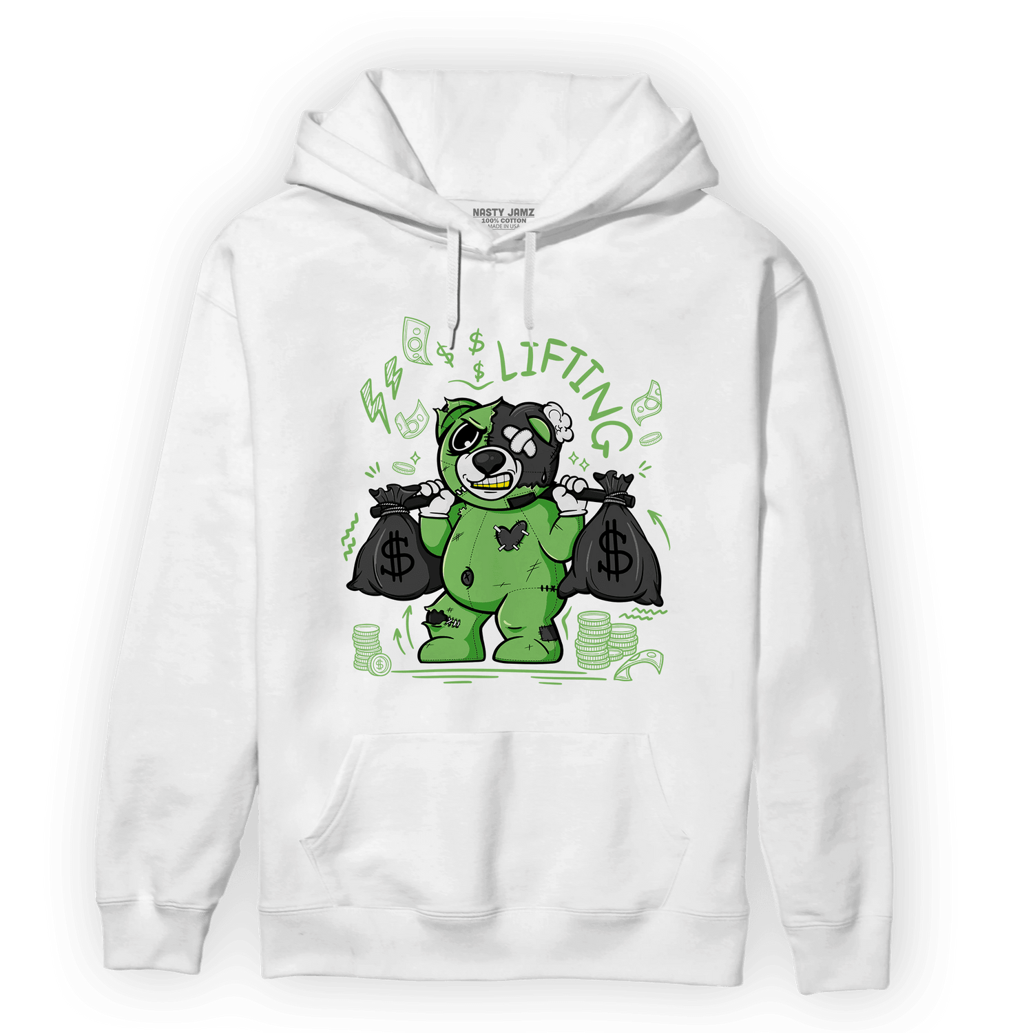 SB Dunk Buttercup Hoodie Match Money Lifting BER - NastyJamz