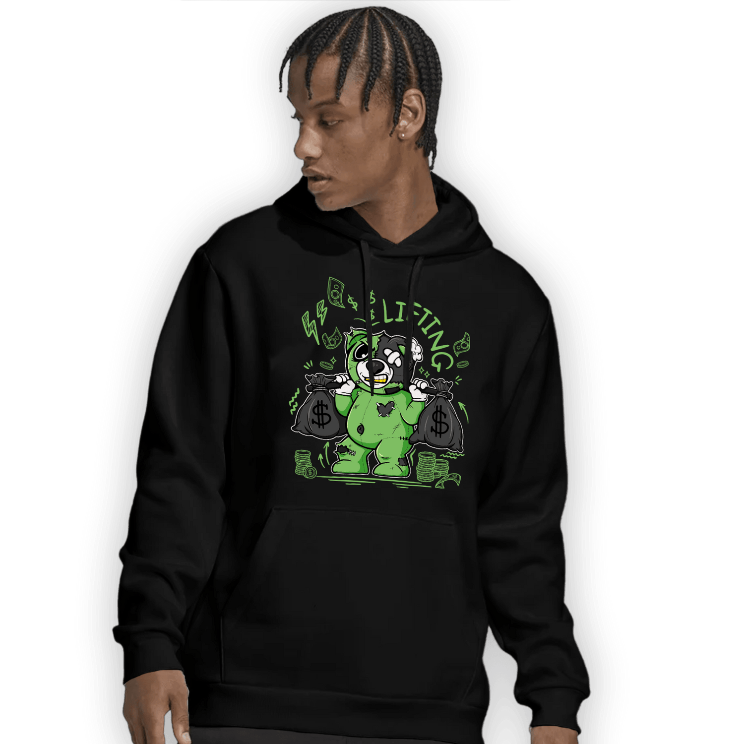 SB Dunk Buttercup Hoodie Match Money Lifting BER - NastyJamz