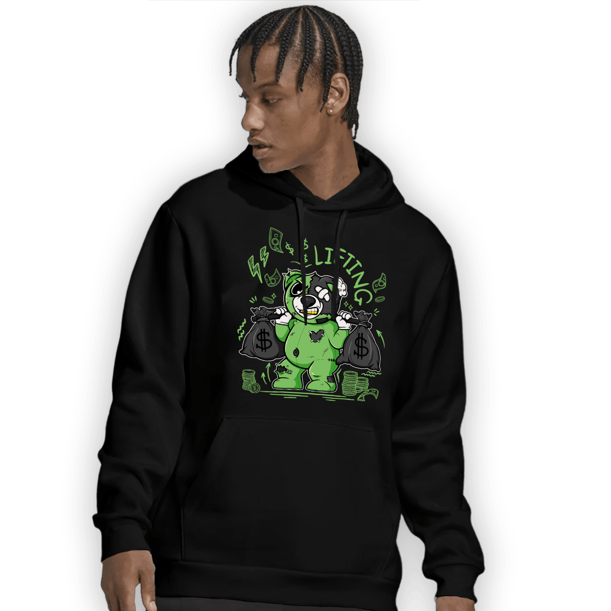 SB Dunk Buttercup Hoodie Match Money Lifting BER - NastyJamz
