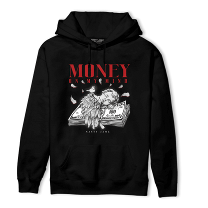 Cherry 11s Hoodie Match Money On My Mind Angel - NastyJamz