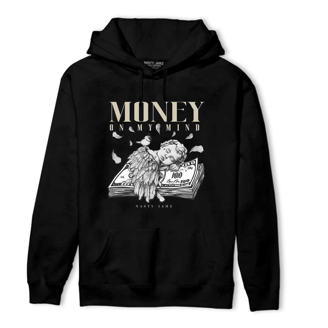 Gratitude 11s Hoodie Match Money On My Mind Angel - NastyJamz