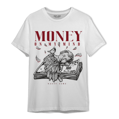 Cherry 12s T Shirt Match Money On My Mind Angel - NastyJamz