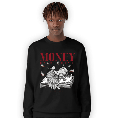 Cherry 12s Sweatshirt Match Money On My Mind Angel - NastyJamz