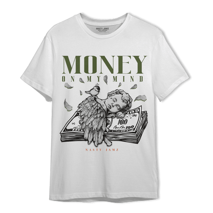 High OG Celadon 1s T Shirt Match Money On My Mind Angel - NastyJamz