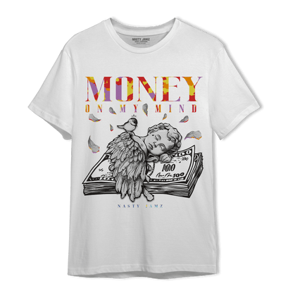 Mid GS Six Championships 1s T Shirt Match Money On My Mind Angel - NastyJamz