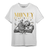 Mid SE Black Gold 1s T Shirt Match Money On My Mind Angel - NastyJamz