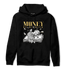 Mid SE Black Gold 1s Hoodie Match Money On My Mind Angel - NastyJamz