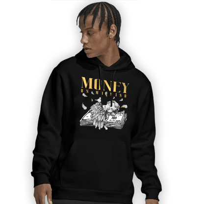 Mid SE Black Gold 1s Hoodie Match Money On My Mind Angel - NastyJamz
