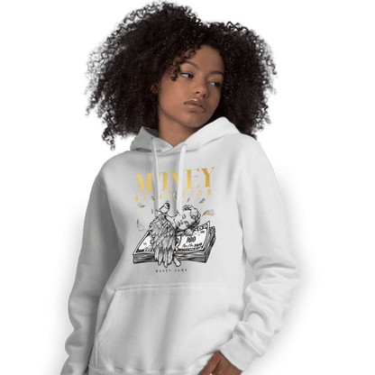 Mid SE Black Gold 1s Hoodie Match Money On My Mind Angel - NastyJamz