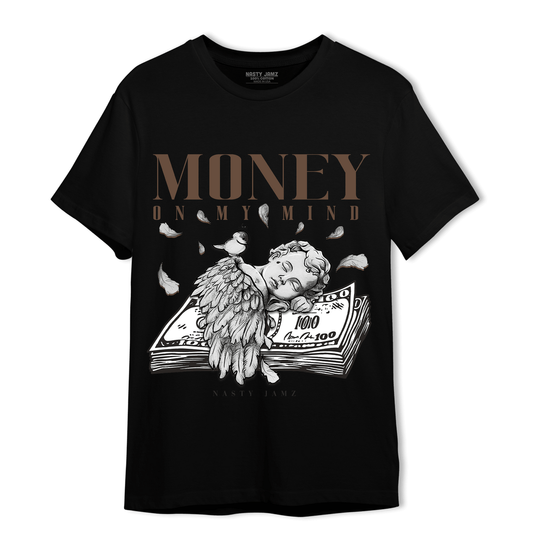 Palomino 1s T Shirt Match Money On My Mind Angel - NastyJamz