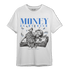 University Blue Toe 1s T Shirt Match Money On My Mind Angel - NastyJamz