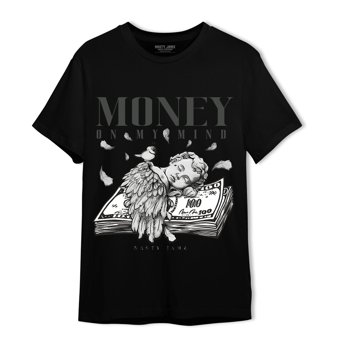 Fear Pack 3s T Shirt Match Money On My Mind Angel - NastyJamz