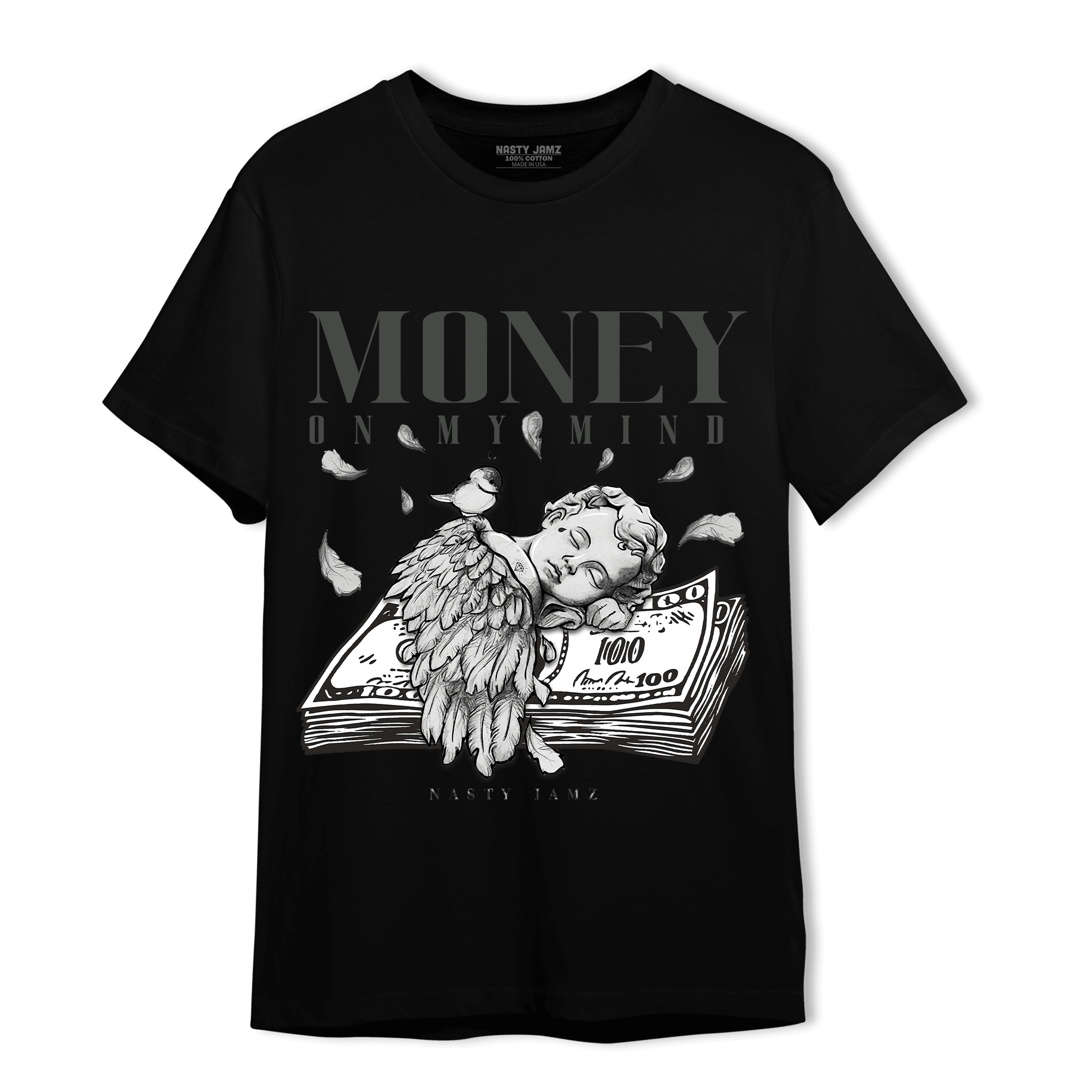 Fear Pack 3s T Shirt Match Money On My Mind Angel - NastyJamz