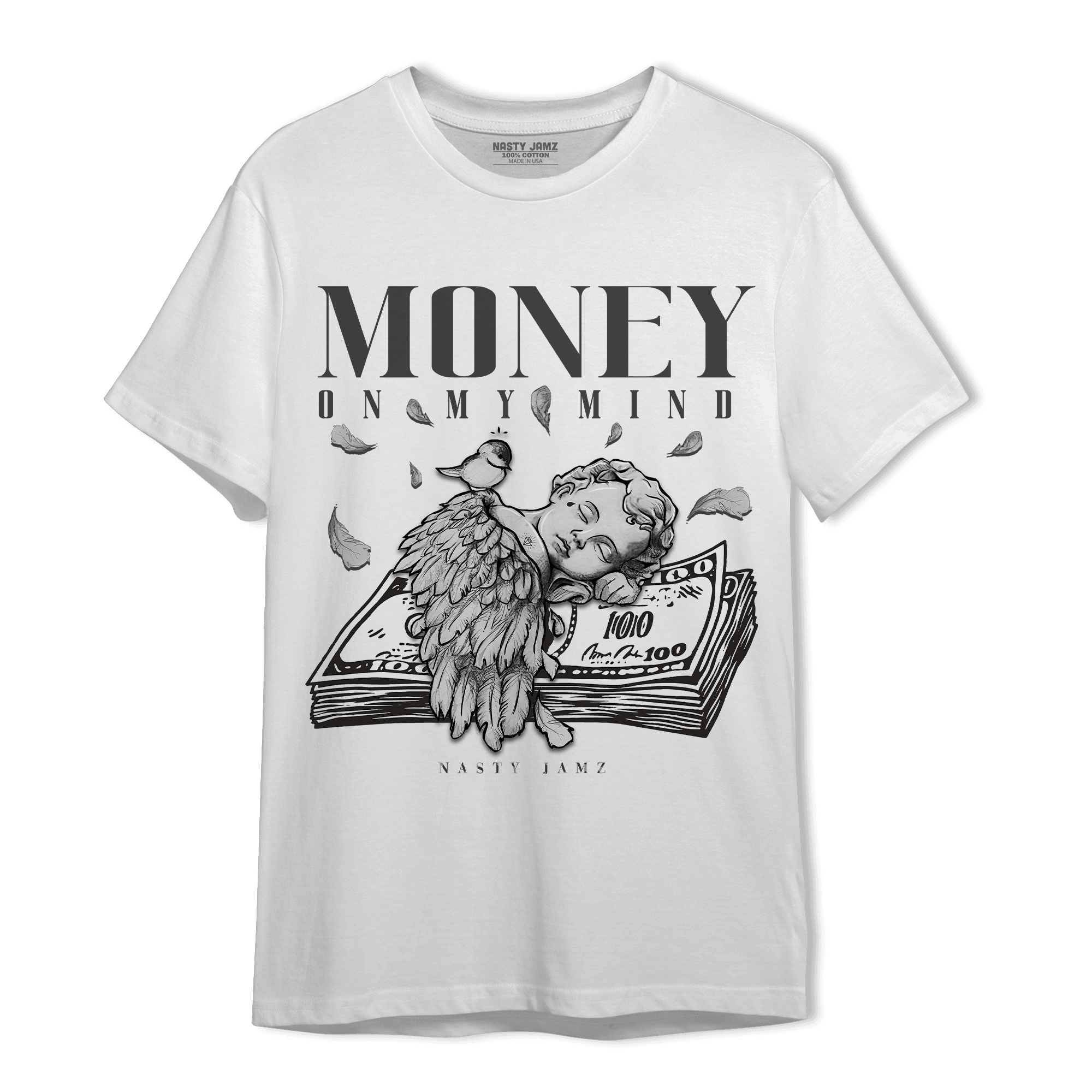 Fear Pack 3s T Shirt Match Money On My Mind Angel - NastyJamz