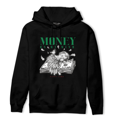 Lucky Green 3s Hoodie Match Money On My Mind Angel - NastyJamz