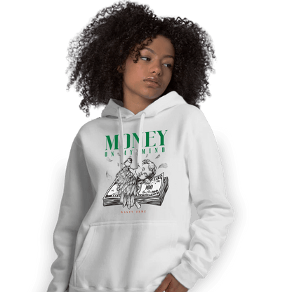 Lucky Green 3s Hoodie Match Money On My Mind Angel - NastyJamz