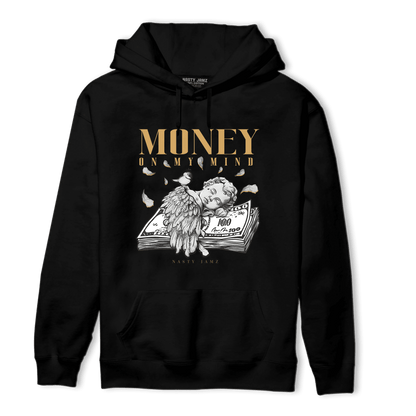 Cacao Wow 4s Hoodie Match Money On My Mind Angel - NastyJamz