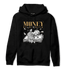 Cacao Wow 4s Hoodie Match Money On My Mind Angel - NastyJamz