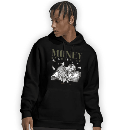 SE Craft Medium Olive 4s Hoodie Match Money On My Mind Angel - NastyJamz