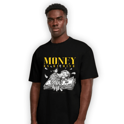 Thunder 4s T Shirt Match Money On My Mind Angel - NastyJamz