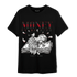 Plaid 5s T Shirt Match Money On My Mind Angel - NastyJamz
