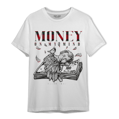 Plaid 5s T Shirt Match Money On My Mind Angel - NastyJamz