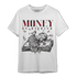 Plaid 5s T Shirt Match Money On My Mind Angel - NastyJamz