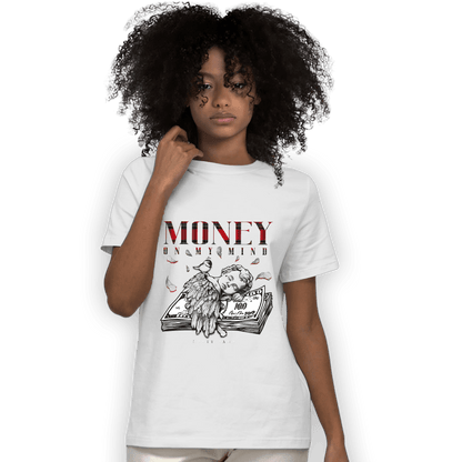 Plaid 5s T Shirt Match Money On My Mind Angel - NastyJamz
