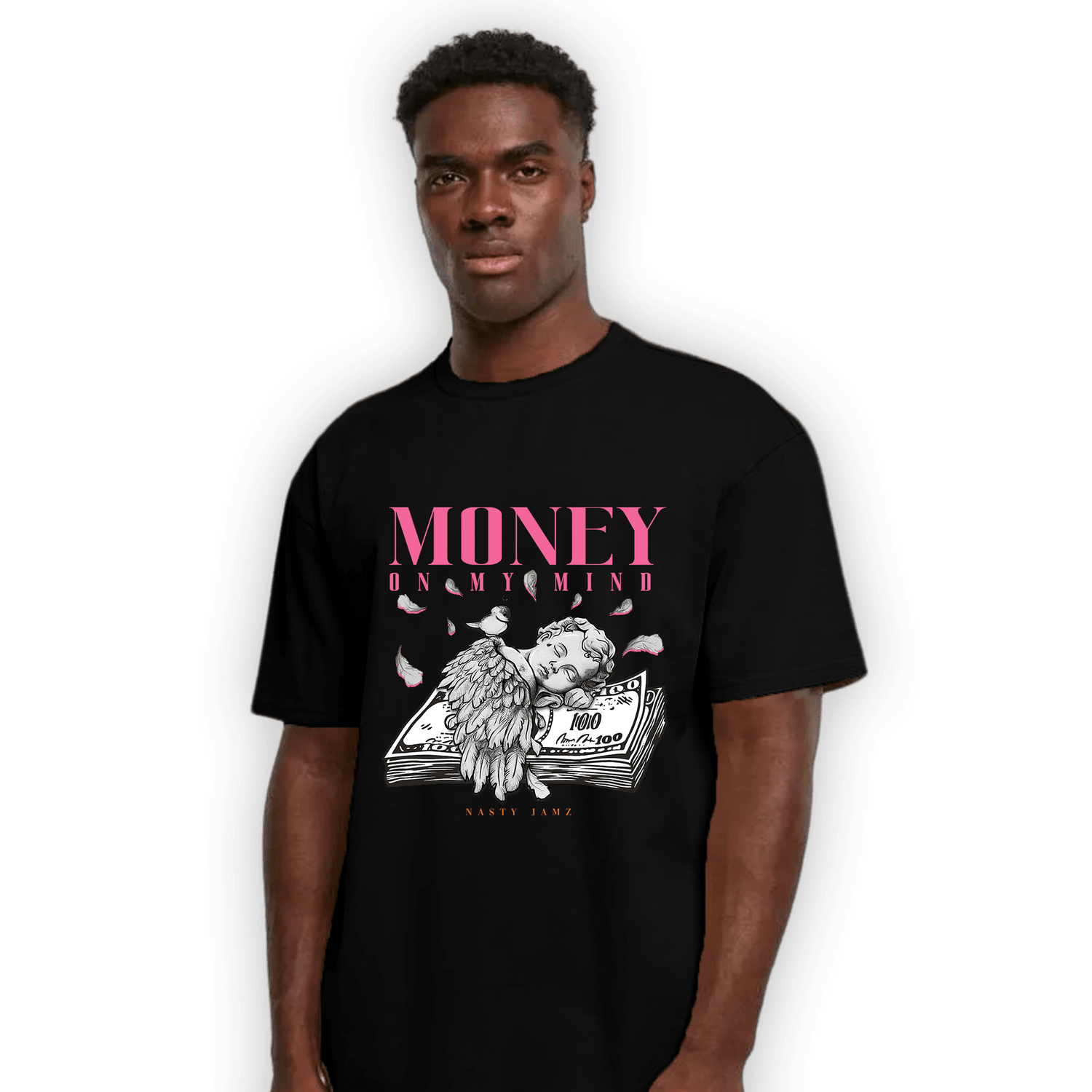 SB Dunk Blossom T Shirt Match Money On My Mind Angel - NastyJamz
