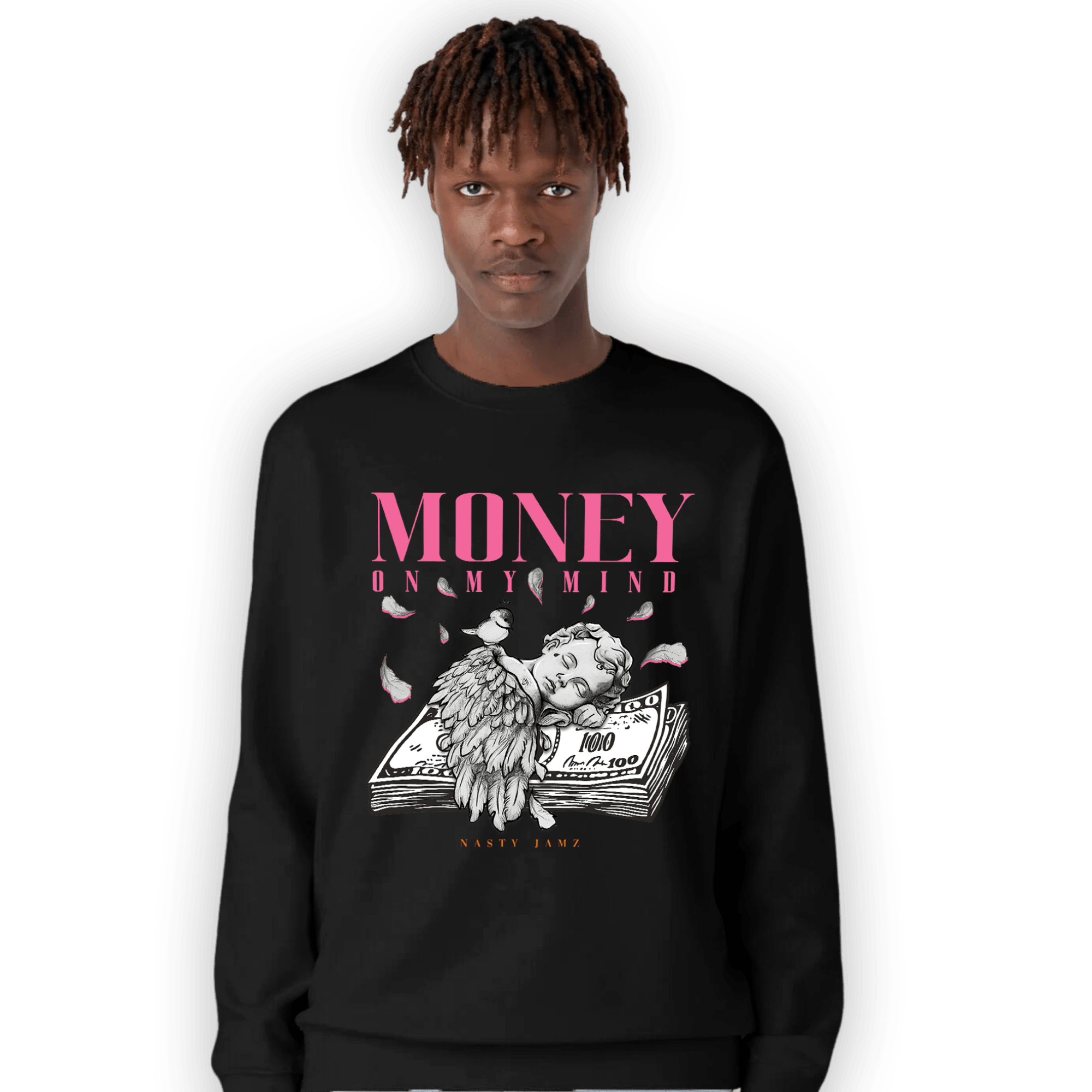 SB Dunk Blossom Sweatshirt Match Money On My Mind Angel - NastyJamz