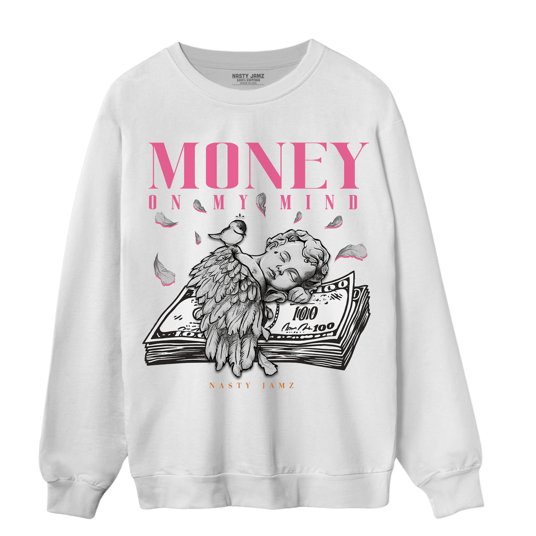 SB Dunk Blossom Sweatshirt Match Money On My Mind Angel - NastyJamz
