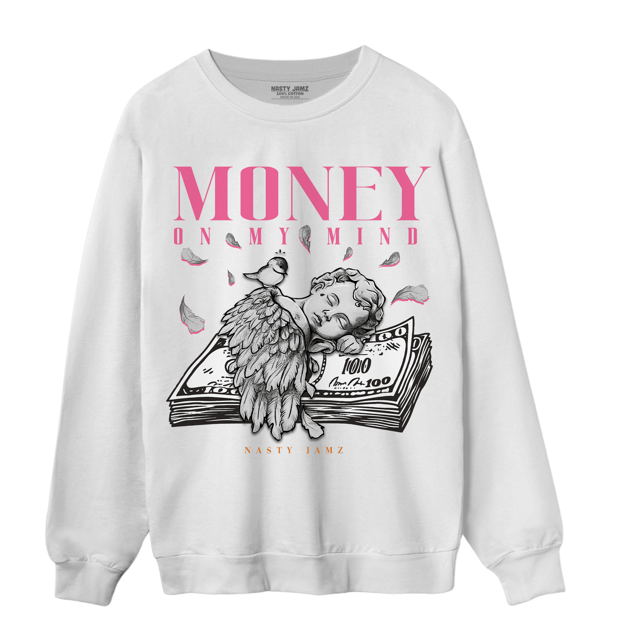 SB Dunk Blossom Sweatshirt Match Money On My Mind Angel - NastyJamz