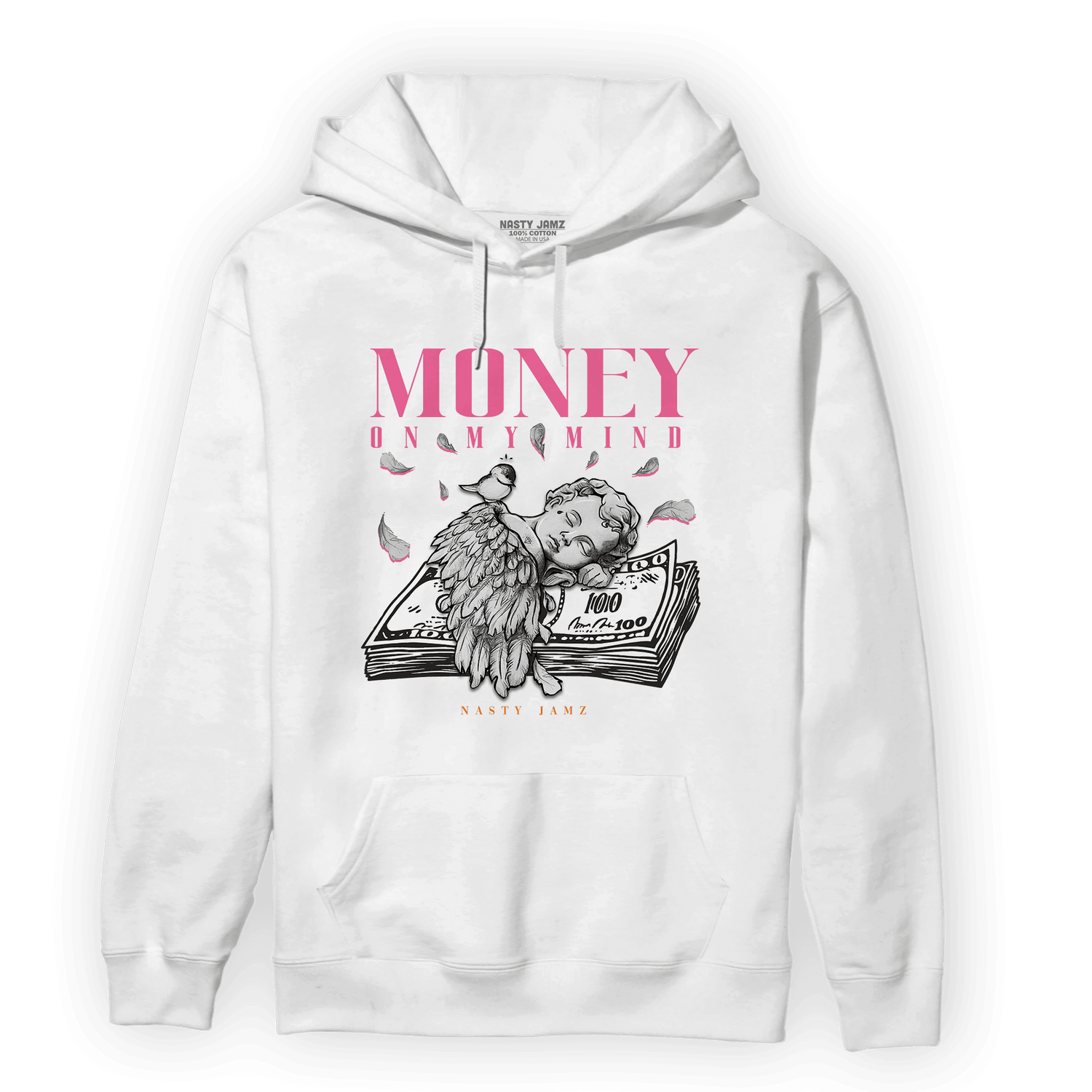 SB Dunk Blossom Hoodie Match Money On My Mind Angel - NastyJamz