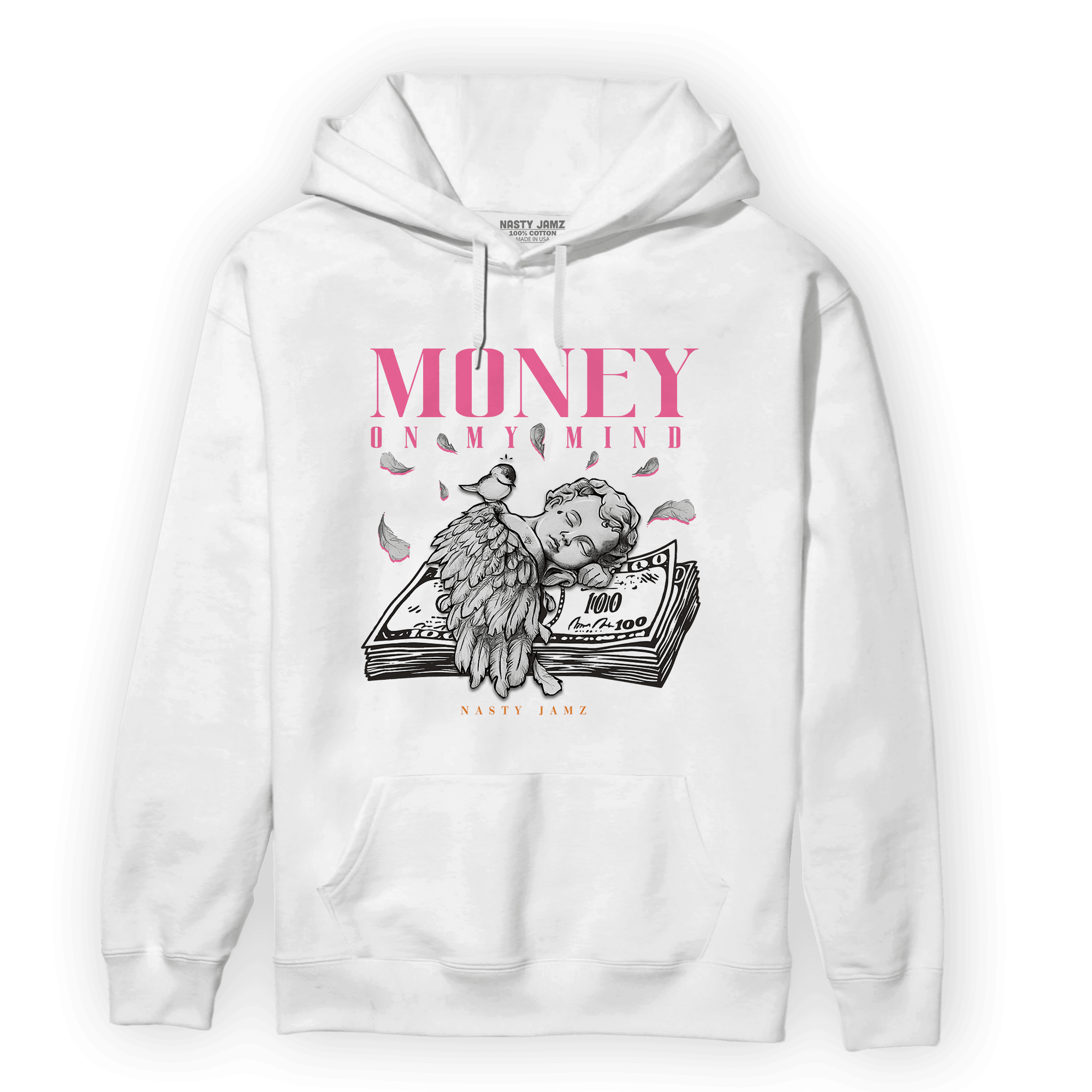 SB Dunk Blossom Hoodie Match Money On My Mind Angel - NastyJamz
