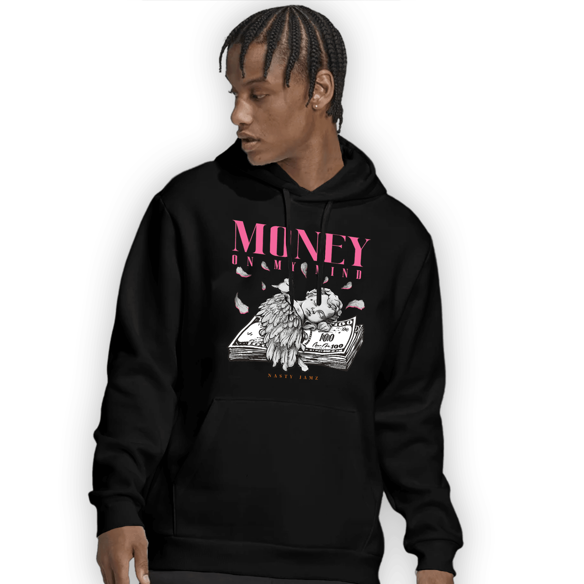 SB Dunk Blossom Hoodie Match Money On My Mind Angel - NastyJamz