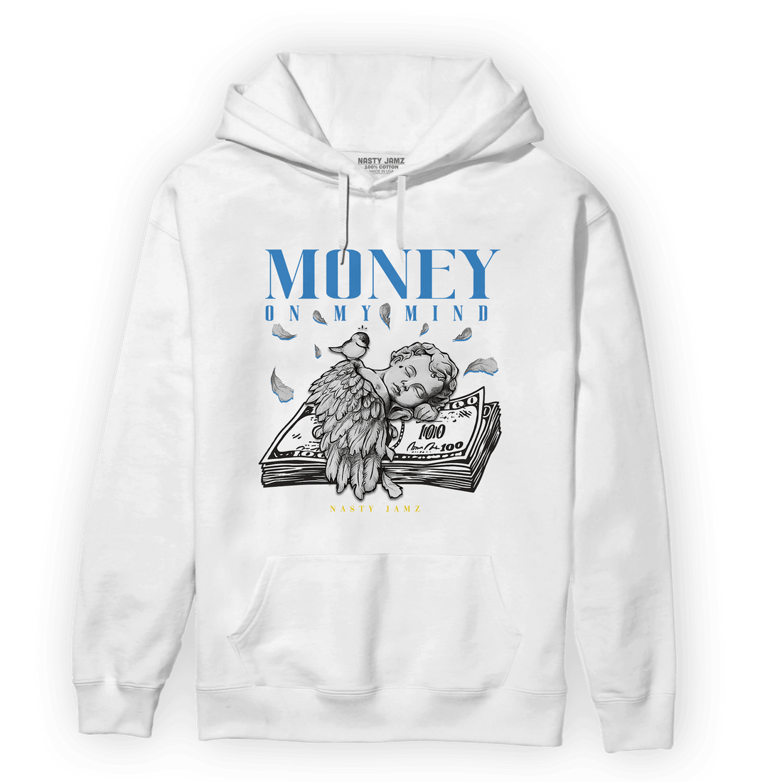 SB Dunk Bubbles Hoodie Match Money On My Mind Angel - NastyJamz