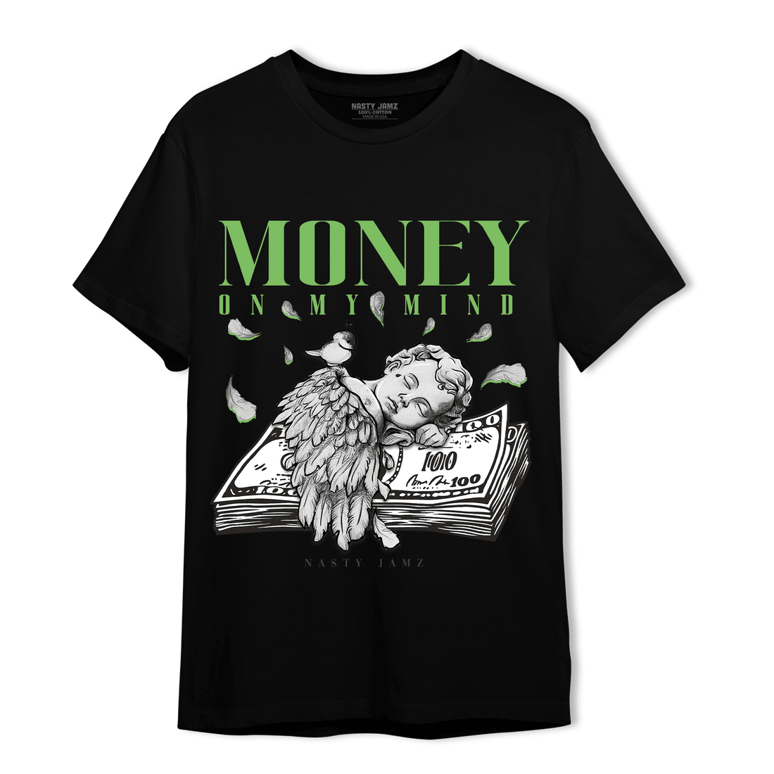 SB Dunk Buttercup T Shirt Match Money On My Mind Angel - NastyJamz