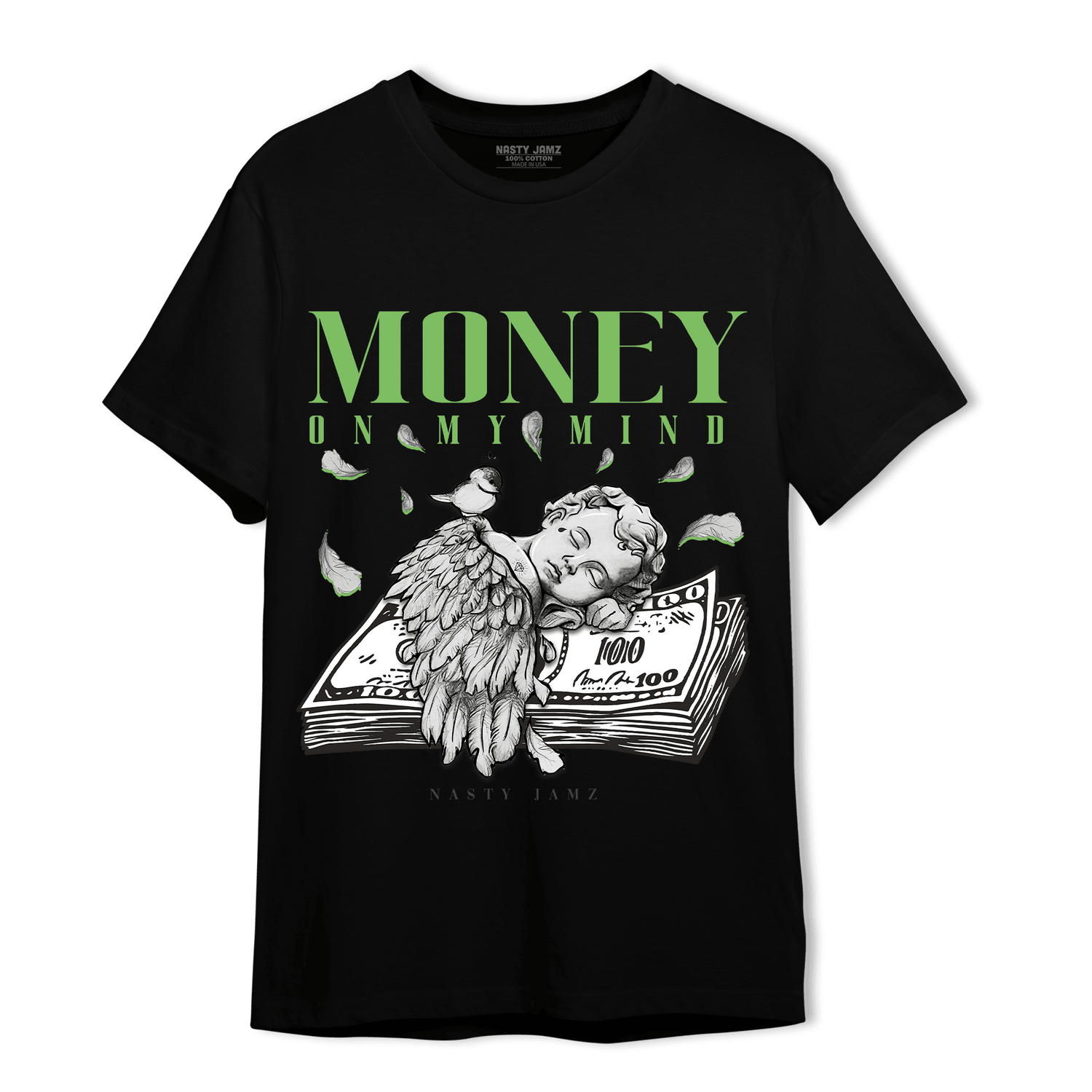 SB Dunk Buttercup T Shirt Match Money On My Mind Angel - NastyJamz