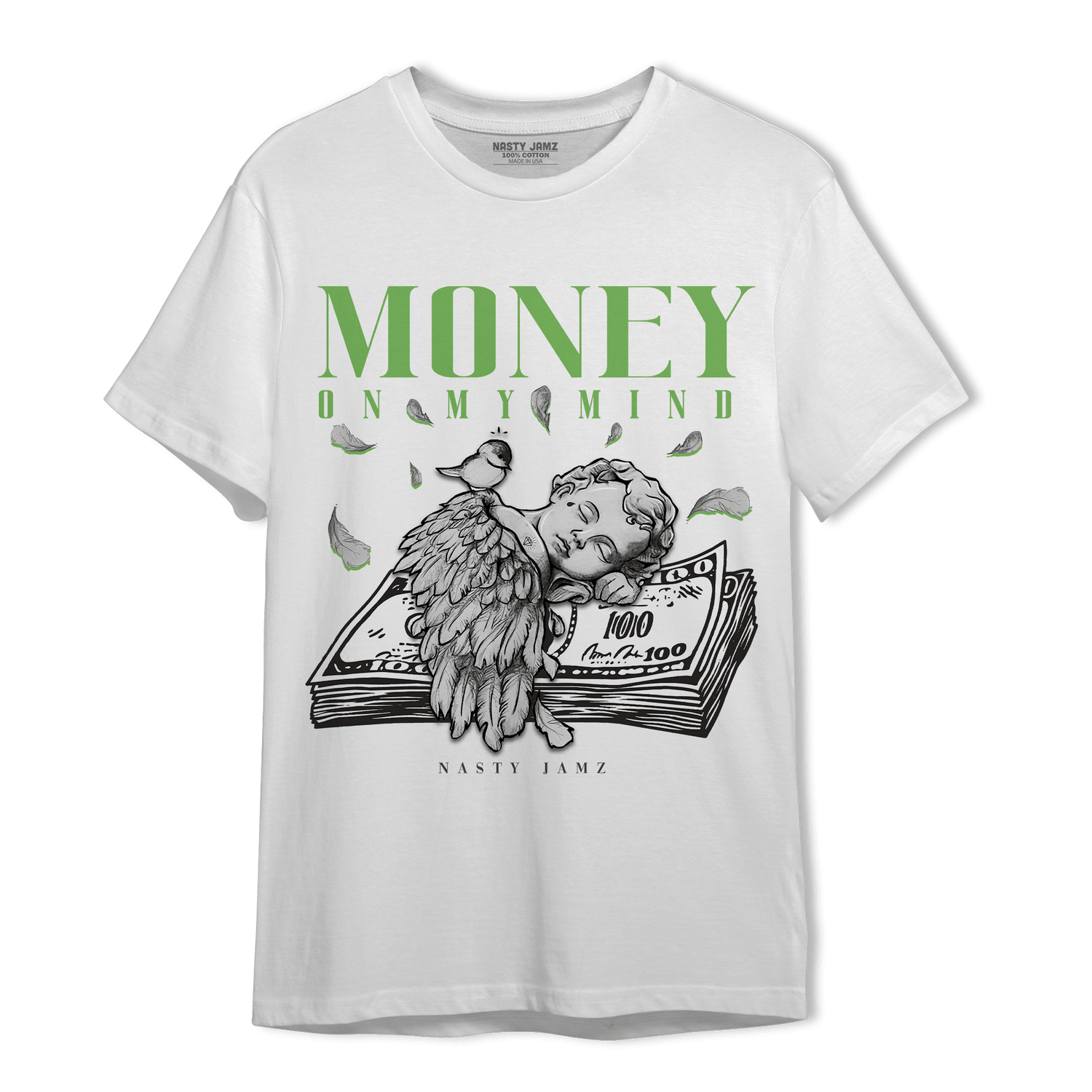 SB Dunk Buttercup T Shirt Match Money On My Mind Angel - NastyJamz
