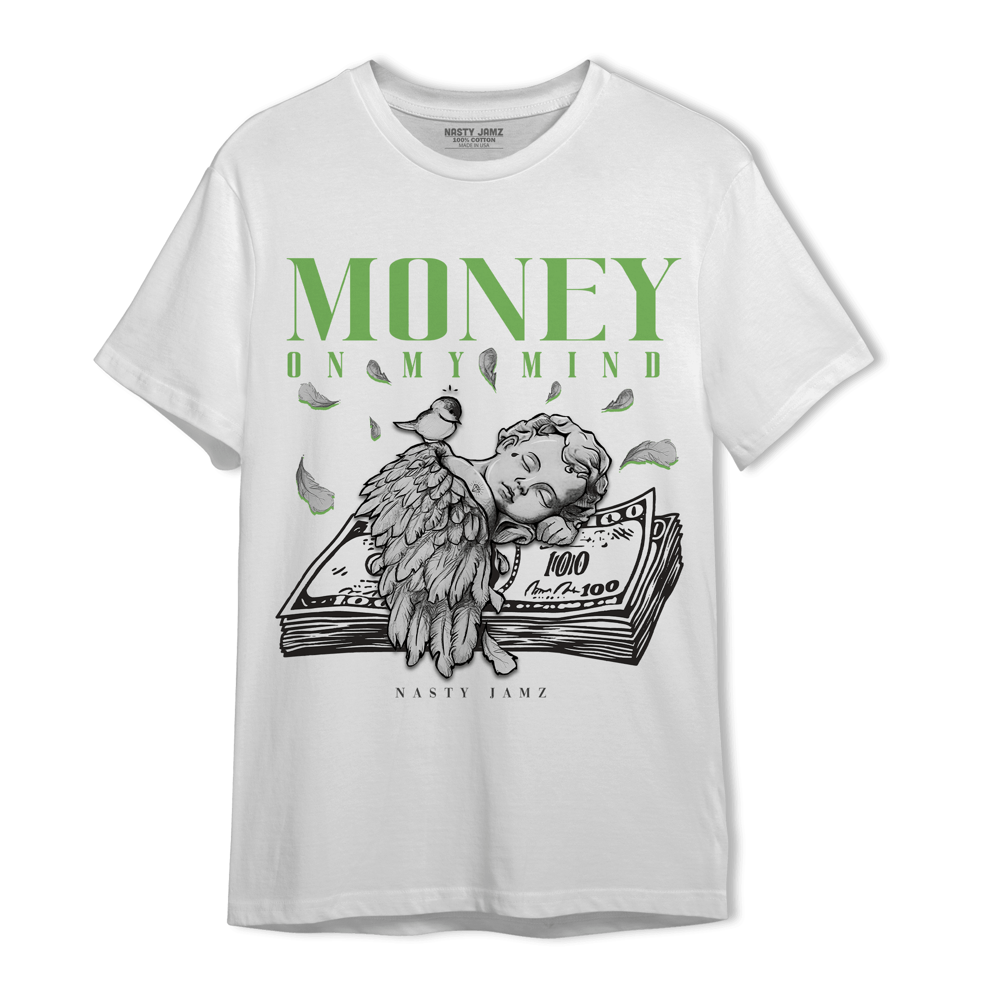 SB Dunk Buttercup T Shirt Match Money On My Mind Angel - NastyJamz